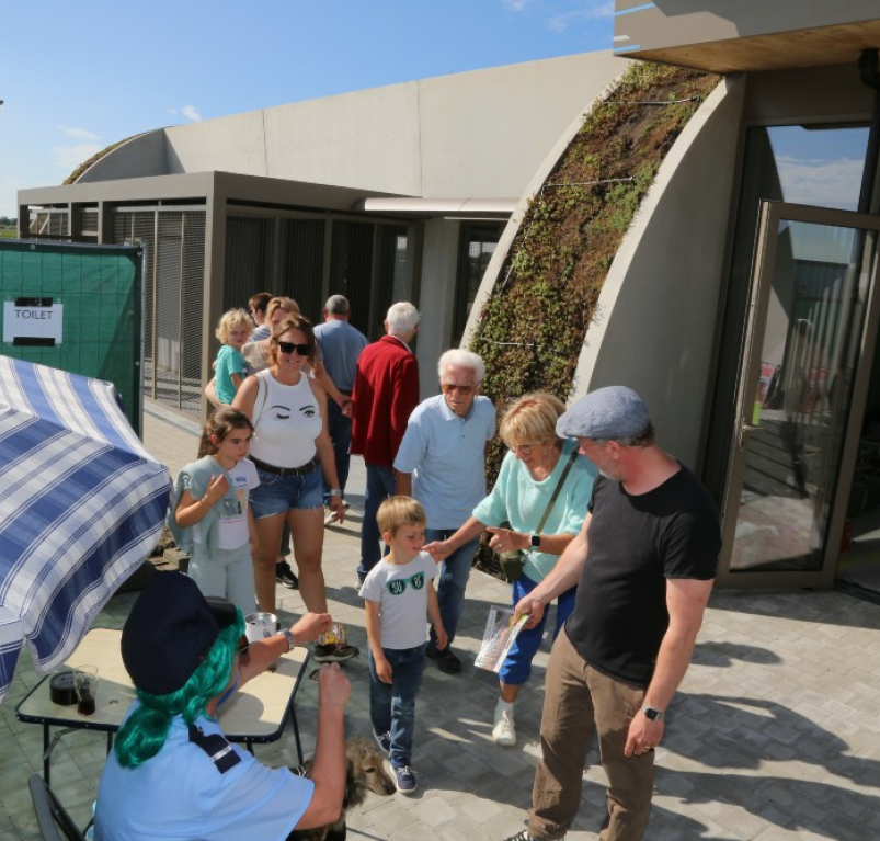 buiten rondleiding Ganzeweide
