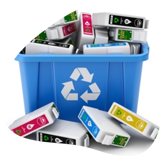 Poster inzameling inktpatronen